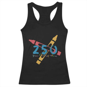 250 Years of Eating Crayons Racerback Tank Top Funny Military Crayon Joke Veterans Marines TS02 Black Print Your Wear