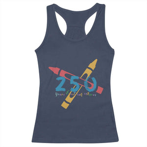 250 Years of Eating Crayons Racerback Tank Top Funny Military Crayon Joke Veterans Marines TS02 Navy Print Your Wear