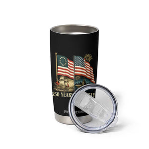 250 Years of Liberty Tumbler Cup US 250th Anniversary Semiquincentennial 2026 Patriotic TS02 Print Your Wear