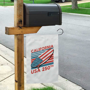 California USA 250th Anniversary Garden Flag US Semiquincentennial Patriotic Surfboard Graphic TS02 Print Your Wear