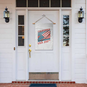 California USA 250th Anniversary Garden Flag US Semiquincentennial Patriotic Surfboard Graphic TS02 Print Your Wear