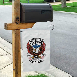 American Legends Eagle Garden Flag 250 Years Patriotic Heritage 1776 to 2026 Semiquincentennial TS02 Print Your Wear
