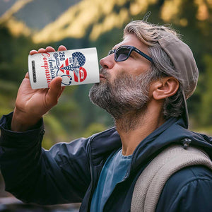 250 Years of American Compassion 4 in 1 Can Cooler Tumbler Patriotic Medical Worker TS02 Print Your Wear