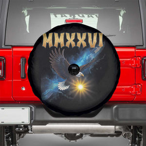 MMXXVI 2026 Eagle Spare Tire Cover Epic Patriotic Capitol Flag USA 250th Anniversary TS02 Black Print Your Wear