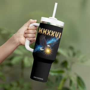 MMXXVI 2026 Eagle Tumbler With Handle Epic Patriotic Capitol Flag USA 250th Anniversary TS02 Print Your Wear