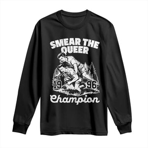 Sarcastic Smear The Qur Playround Game Long Sleeve Shirt LGBTQ Queer Pride TS02 Black Print Your Wear