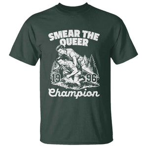 Sarcastic Smear The Qur Playround Game T Shirt LGBTQ Queer Pride TS02 Dark Forest Green Print Your Wear