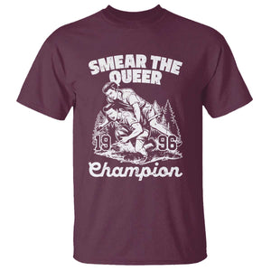Sarcastic Smear The Qur Playround Game T Shirt LGBTQ Queer Pride TS02 Maroon Print Your Wear