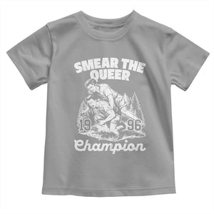 Sarcastic Smear The Qur Playround Game Toddler T Shirt LGBTQ Queer Pride TS02 Sport Gray Print Your Wear