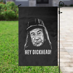 Hey Dckhead Grumpy Old Man Humor Garden Flag Jerk Sarcastic Comedy TS02 Print Your Wear