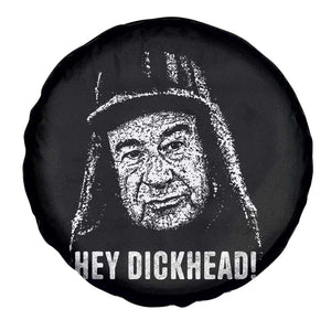 Hey Dckhead Grumpy Old Man Humor Spare Tire Cover Jerk Sarcastic Comedy TS02 Print Your Wear