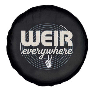 Weir Everywhere Retro Tribute Spare Tire Cover Psychedelic Peace and Music Culture TS02 Print Your Wear