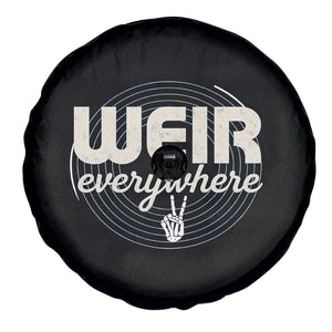 Weir Everywhere Retro Tribute Spare Tire Cover Psychedelic Peace and Music Culture TS02 Print Your Wear