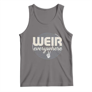 Weir Everywhere Retro Tribute Tank Top Psychedelic Peace and Music Culture TS02 Deep Heather Print Your Wear
