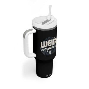 Weir Everywhere Retro Tribute Tumbler With Handle Psychedelic Peace and Music Culture TS02 Print Your Wear