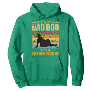 Funny Daddy St. Patricks Day Hoodie It's Not A Dad Bod It's A Father Figure TS02 Irish Green Printyourwear