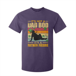 Funny Daddy St Patricks Day T Shirt For Kid It's Not A Dad Bod It's A Father Figure TS02 Purple Print Your Wear