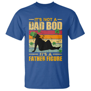 Funny Daddy St. Patricks Day T Shirt It's Not A Dad Bod It's A Father Figure TS02 Royal Blue Printyourwear