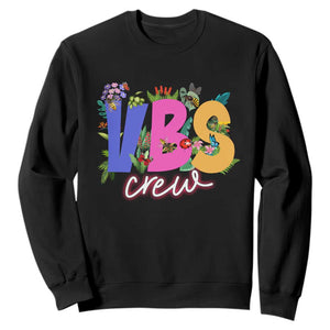 VBS Crew 2025 Sweatshirt Magninfied Vacation Bible School Adventure TS02 Black Print Your Wear