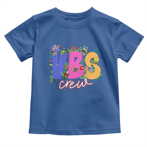VBS Crew 2025 Toddler T Shirt Magninfied Vacation Bible School Adventure TS02 Royal Blue Print Your Wear