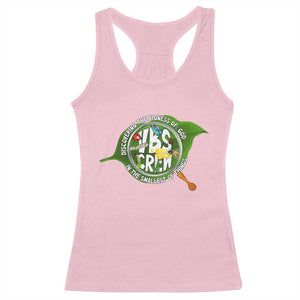 VBS Crew 2025 Racerback Tank Top Magnified Discovering The Bigness Of God In The Smallest Of Things TS02 Light Pink Print Your Wear