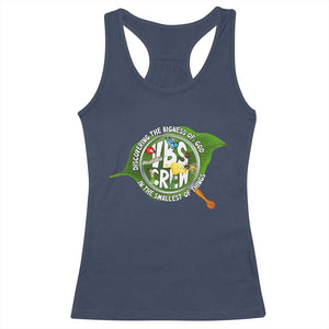 VBS Crew 2025 Racerback Tank Top Magnified Discovering The Bigness Of God In The Smallest Of Things TS02 Navy Print Your Wear