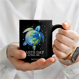 Earth Day Sea Turtle Coffee Mug Restore Earth Save The Planet TS02 Print Your Wear