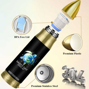 Earth Day Sea Turtle Bullet Tumbler Restore Earth Save The Planet TS02 Print Your Wear