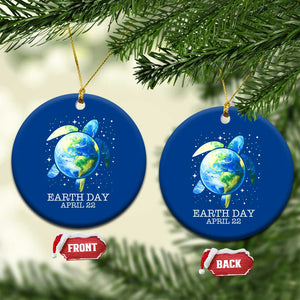 Earth Day Sea Turtle Ceramic Ornament Restore Earth Save The Planet TS02 1pc Blue Print Your Wear