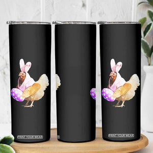 Funny Chicken Bunny Skinny Tumbler Happy Easter Eggs Farm TS02 Print Your Wear