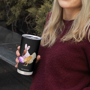 Funny Chicken Bunny Tumbler Cup Happy Easter Eggs Farm TS02 Print Your Wear