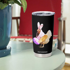 Funny Chicken Bunny Tumbler Cup Happy Easter Eggs Farm TS02 Print Your Wear