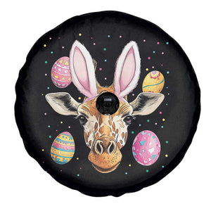 Funny Giraffe Bunny Spare Tire Cover Happy Easter Day Sunday TS02 Print Your Wear