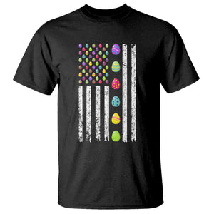 Easter Eggs American Flag Patriotic T Shirt Happy Easter Day TS02 Black Print Your Wear
