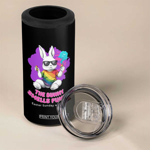 Happy 420 Easter 4 in 1 Can Cooler Tumbler The Bunny Smells Funny TS02 Print Your Wear