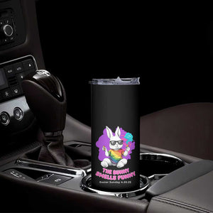Happy 420 Easter Skinny Tumbler The Bunny Smells Funny TS02 Print Your Wear