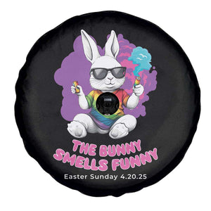 Happy 420 Easter Spare Tire Cover The Bunny Smells Funny TS02 Print Your Wear