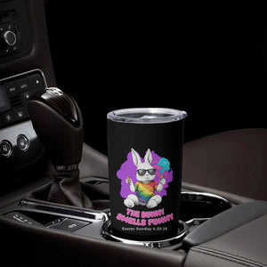 Happy 420 Easter Tumbler Cup The Bunny Smells Funny TS02 Print Your Wear