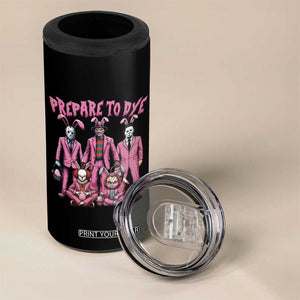 Prepare to Groovy Dye Funny Bunny Easter 4 in 1 Can Cooler Tumbler Horror Dyeing Eggs TS02 Print Your Wear