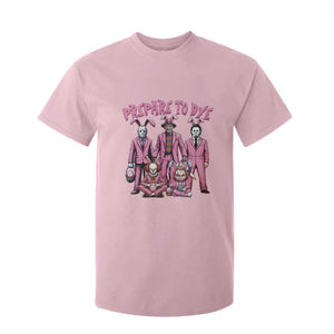 Prepare to Groovy Dye Funny Bunny Easter T Shirt For Kid Horror Dyeing Eggs TS02 Light Pink Print Your Wear