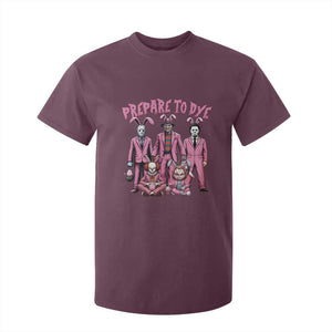 Prepare to Groovy Dye Funny Bunny Easter T Shirt For Kid Horror Dyeing Eggs TS02 Maroon Print Your Wear