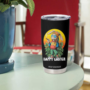 Happy 420 Easter Tumbler Cup Funny Bunny Smoking Weed TS02 Print Your Wear