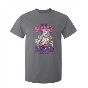 Happy 420 Easter T Shirt For Kid Bunny Funny Weed Smoking Rabbit Cannabis 4/20 Day TS02 Charcoal Print Your Wear