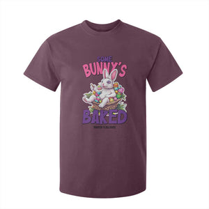 Happy 420 Easter T Shirt For Kid Bunny Funny Weed Smoking Rabbit Cannabis 4/20 Day TS02 Maroon Print Your Wear