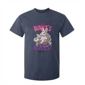 Happy 420 Easter T Shirt For Kid Bunny Funny Weed Smoking Rabbit Cannabis 4/20 Day TS02 Navy Print Your Wear