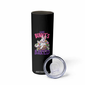 Happy 420 Easter Skinny Tumbler Bunny Funny Weed Smoking Rabbit Cannabis 4/20 Day TS02 Print Your Wear