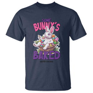 Happy 420 Easter T Shirt Bunny Funny Weed Smoking Rabbit Cannabis 4/20 Day TS02 Navy Print Your Wear