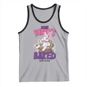 Happy 420 Easter Tank Top Bunny Funny Weed Smoking Rabbit Cannabis 4/20 Day TS02 Athletic Heather Black Print Your Wear
