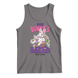 Happy 420 Easter Tank Top Bunny Funny Weed Smoking Rabbit Cannabis 4/20 Day TS02 Deep Heather Print Your Wear