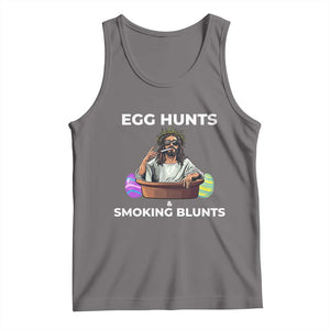 Happy 420 Easter Tank Top Blunt Stoner TS02 Deep Heather Print Your Wear